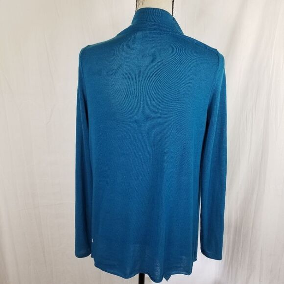Fabletics Andrea Shrug‎ Blue Cardigan Sweater - Picture 10 of 11